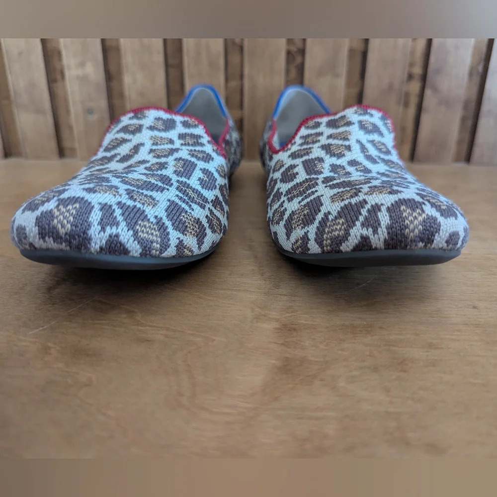 Rothy's The Loafer in Mocha Spot (Leopard) - Picture 4 of 7